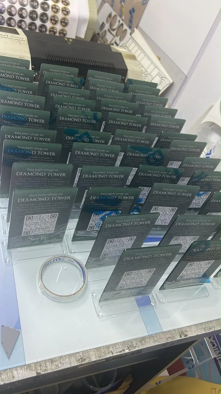Materiais em Acrílico