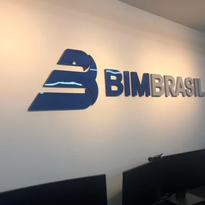 PAINEL LETREIRO EM ACRILICO